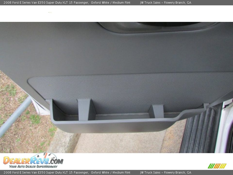 2008 Ford E Series Van E350 Super Duty XLT 15 Passenger Oxford White / Medium Flint Photo #16