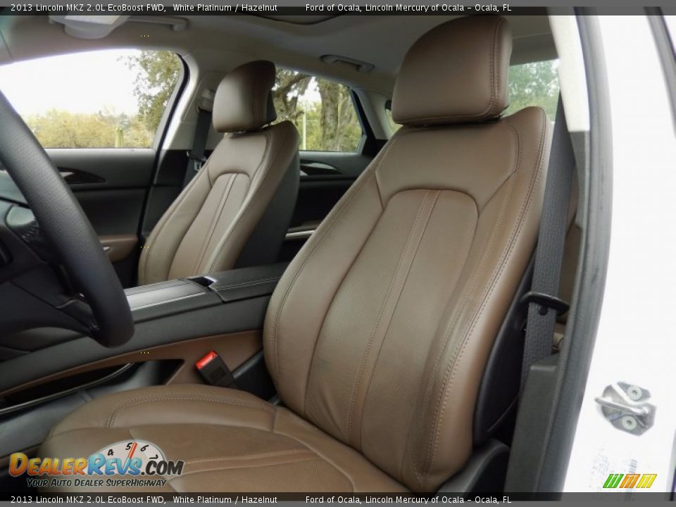 Front Seat of 2013 Lincoln MKZ 2.0L EcoBoost FWD Photo #13