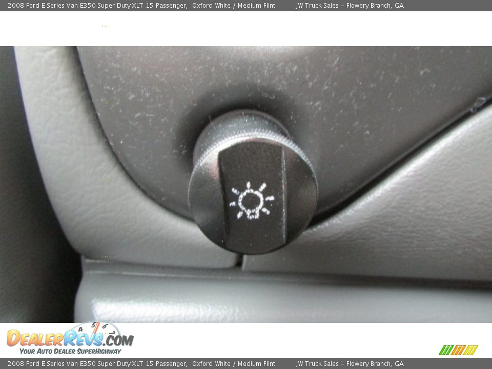 2008 Ford E Series Van E350 Super Duty XLT 15 Passenger Oxford White / Medium Flint Photo #20