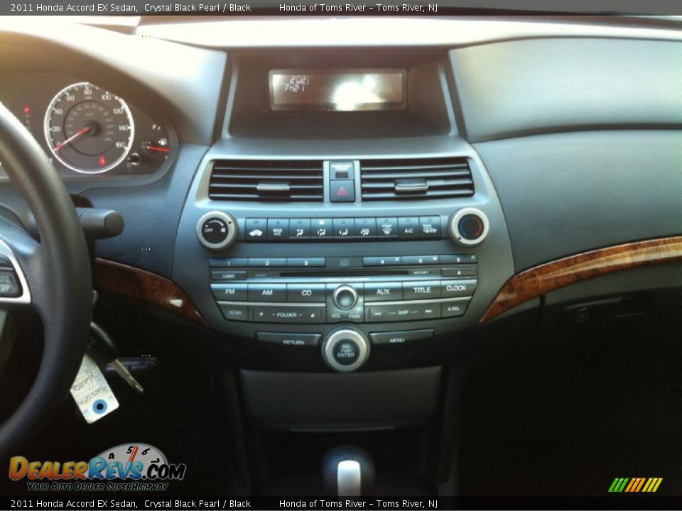 2011 Honda Accord EX Sedan Crystal Black Pearl / Black Photo #14