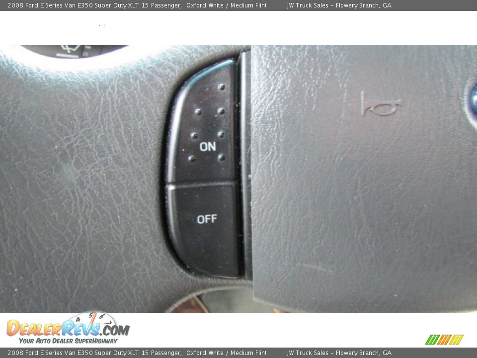 2008 Ford E Series Van E350 Super Duty XLT 15 Passenger Oxford White / Medium Flint Photo #22