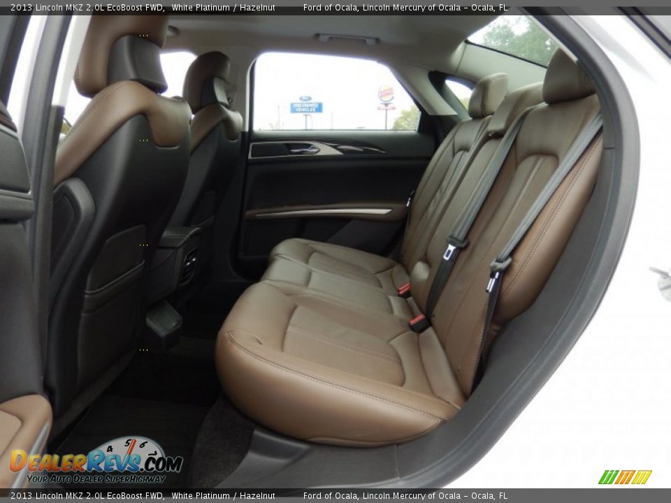 Rear Seat of 2013 Lincoln MKZ 2.0L EcoBoost FWD Photo #15