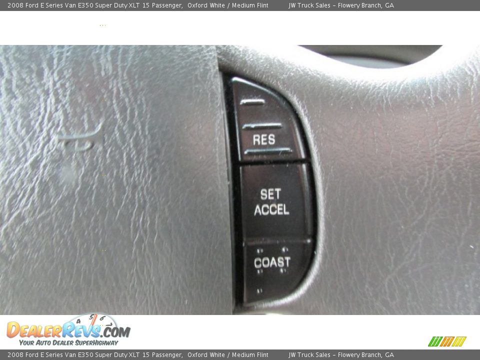 2008 Ford E Series Van E350 Super Duty XLT 15 Passenger Oxford White / Medium Flint Photo #23