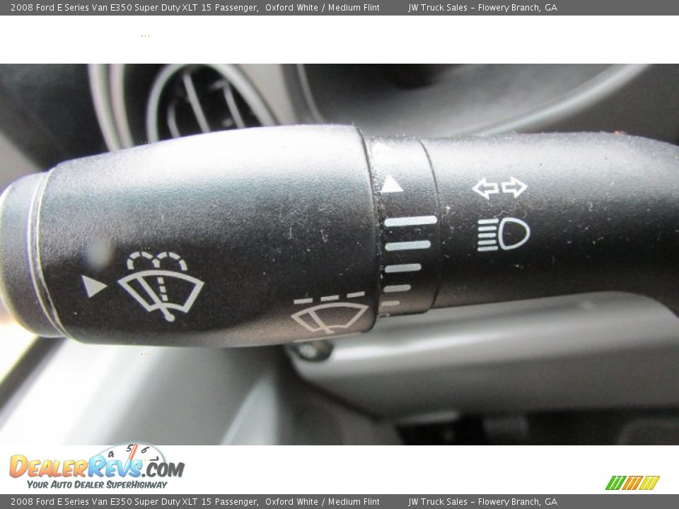 2008 Ford E Series Van E350 Super Duty XLT 15 Passenger Oxford White / Medium Flint Photo #24