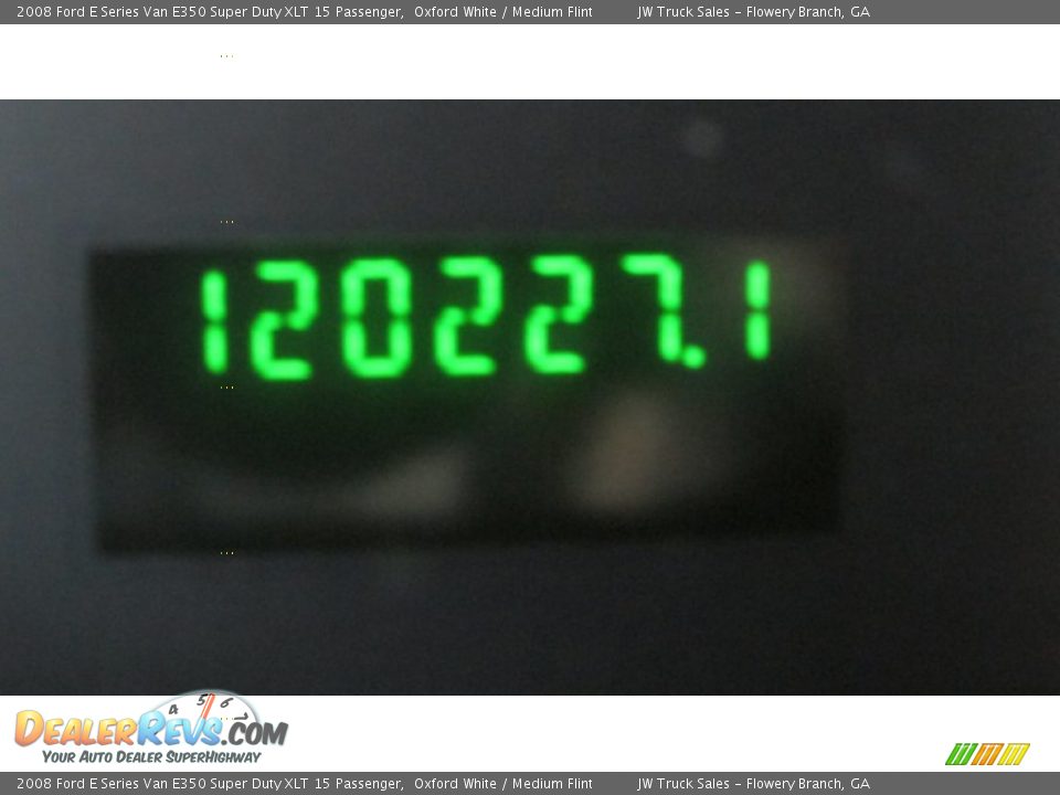 2008 Ford E Series Van E350 Super Duty XLT 15 Passenger Oxford White / Medium Flint Photo #26