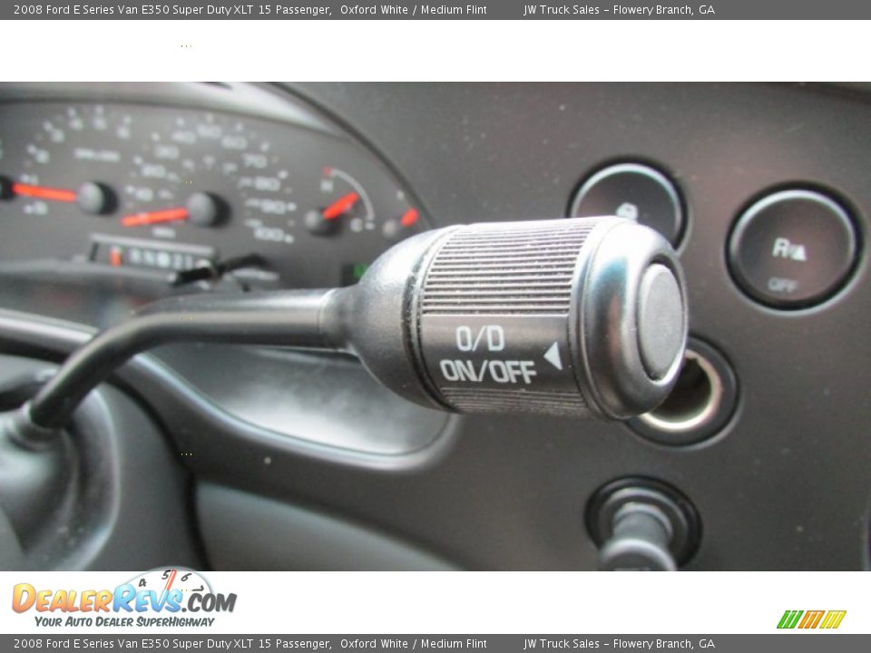 2008 Ford E Series Van E350 Super Duty XLT 15 Passenger Oxford White / Medium Flint Photo #27