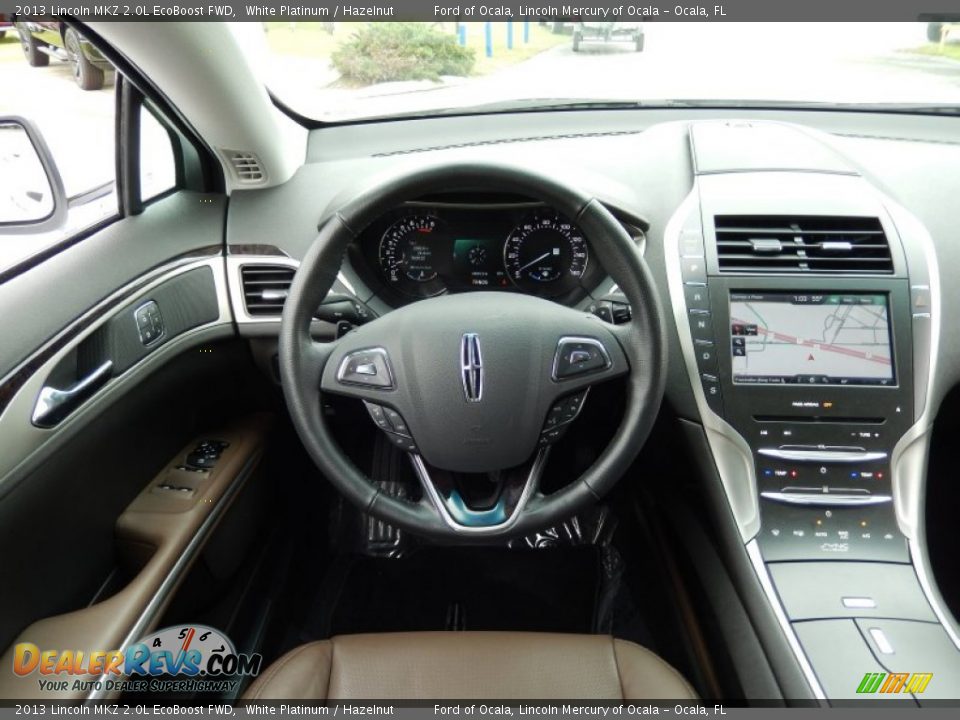 Dashboard of 2013 Lincoln MKZ 2.0L EcoBoost FWD Photo #21