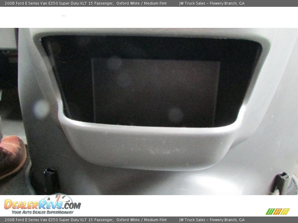 2008 Ford E Series Van E350 Super Duty XLT 15 Passenger Oxford White / Medium Flint Photo #33