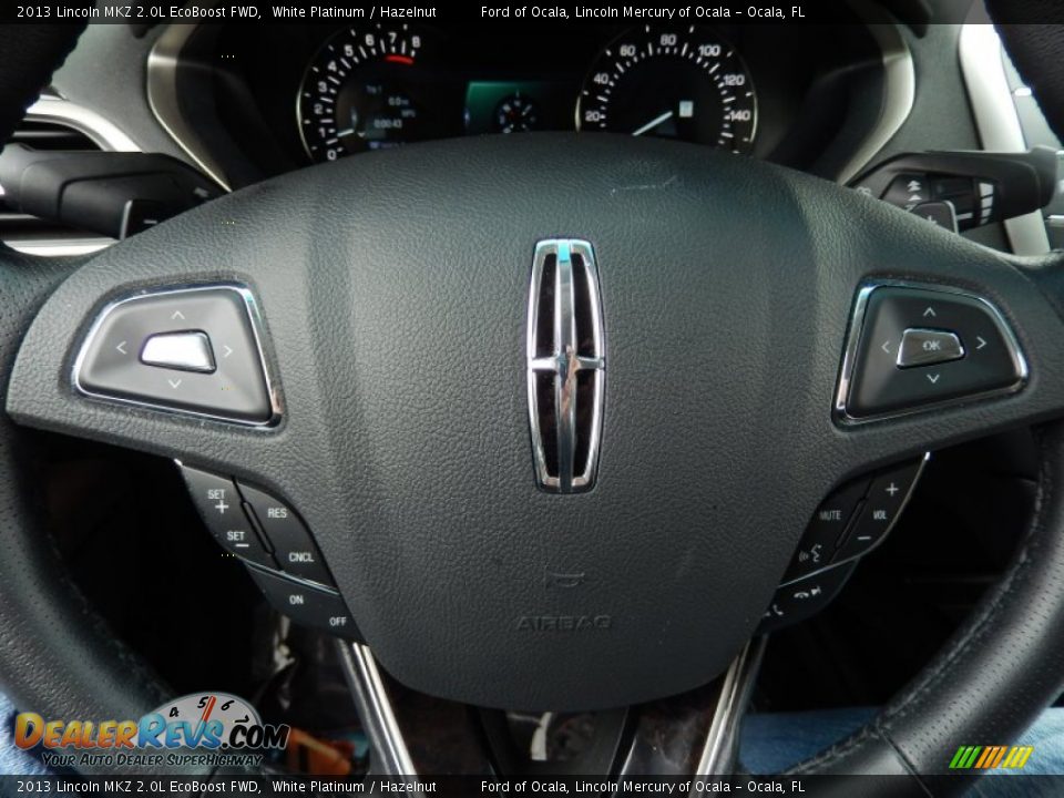 2013 Lincoln MKZ 2.0L EcoBoost FWD Steering Wheel Photo #26