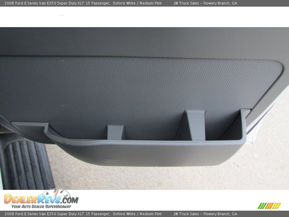 2008 Ford E Series Van E350 Super Duty XLT 15 Passenger Oxford White / Medium Flint Photo #36