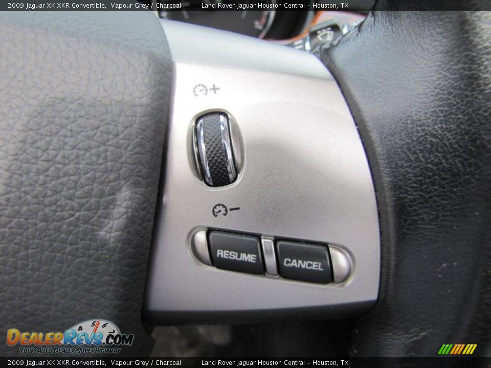 2009 Jaguar XK XKR Convertible Vapour Grey / Charcoal Photo #18