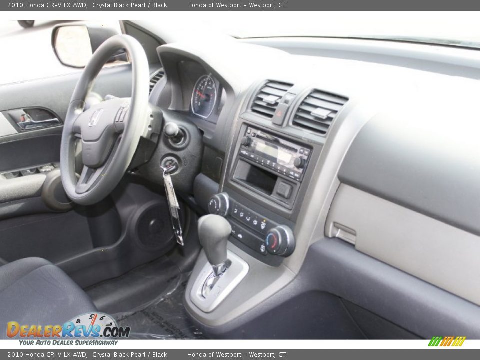 2010 Honda CR-V LX AWD Crystal Black Pearl / Black Photo #16