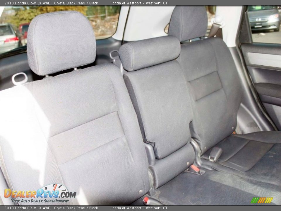 2010 Honda CR-V LX AWD Crystal Black Pearl / Black Photo #18