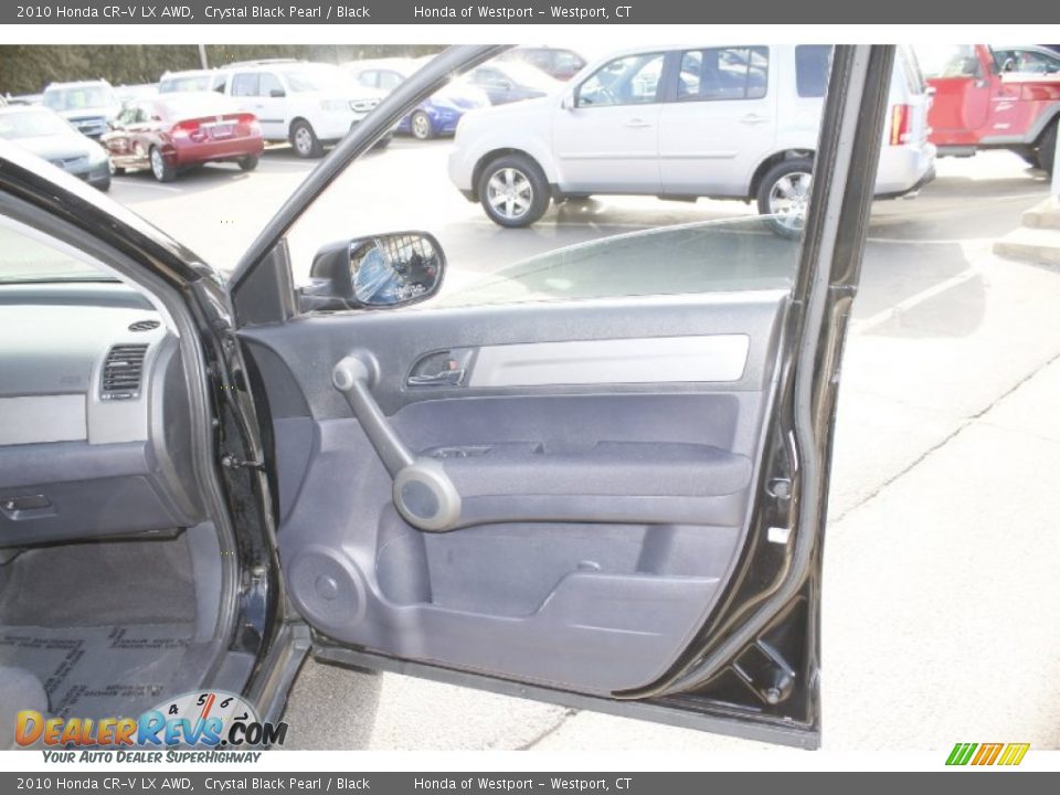2010 Honda CR-V LX AWD Crystal Black Pearl / Black Photo #19