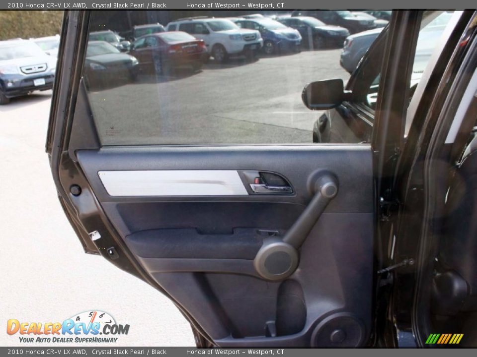 2010 Honda CR-V LX AWD Crystal Black Pearl / Black Photo #21