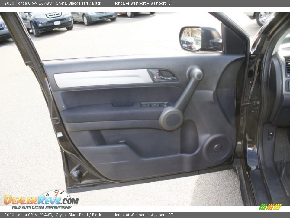 2010 Honda CR-V LX AWD Crystal Black Pearl / Black Photo #22