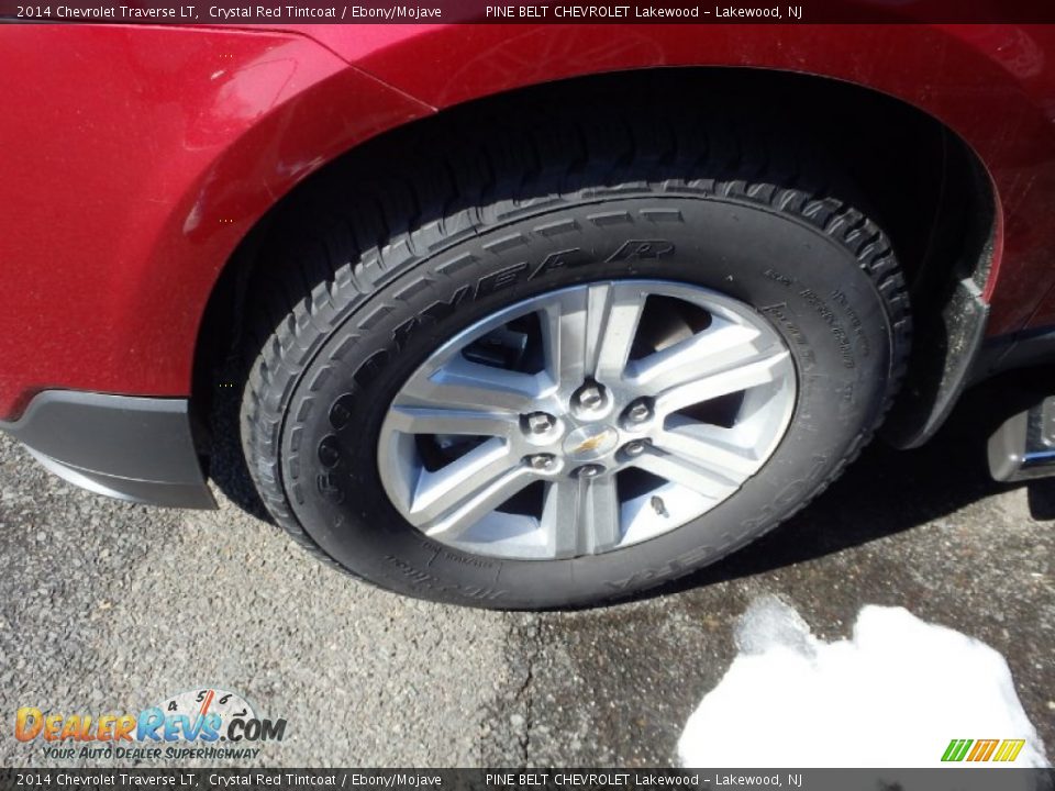 2014 Chevrolet Traverse LT Crystal Red Tintcoat / Ebony/Mojave Photo #12