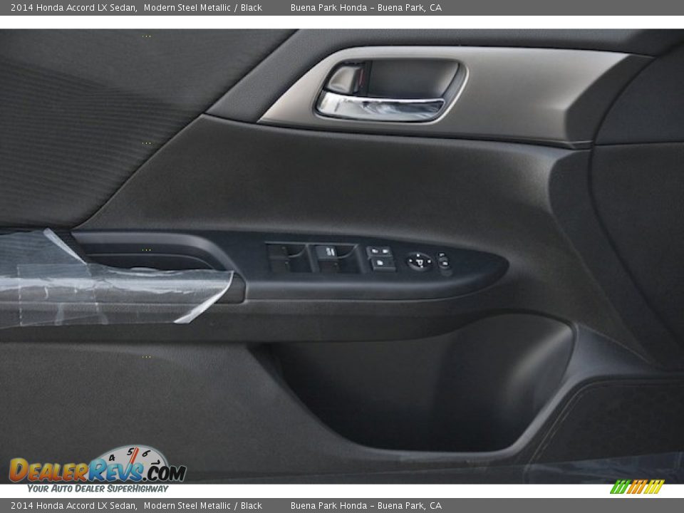 2014 Honda Accord LX Sedan Modern Steel Metallic / Black Photo #8