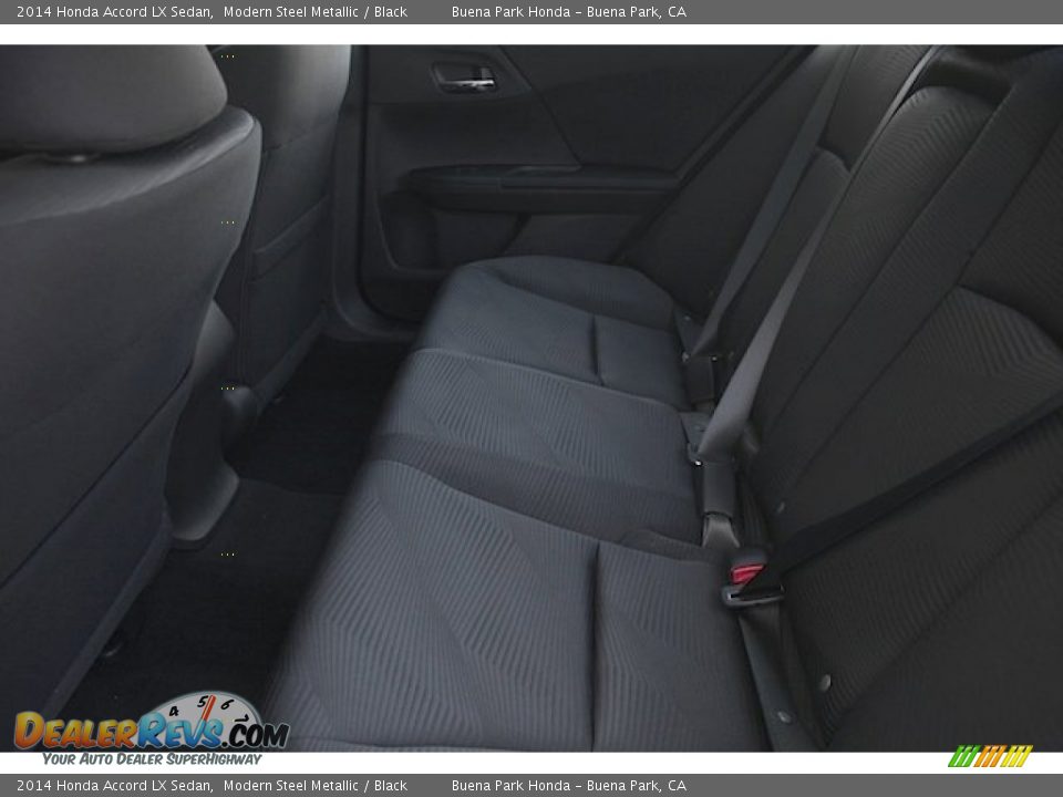 2014 Honda Accord LX Sedan Modern Steel Metallic / Black Photo #12