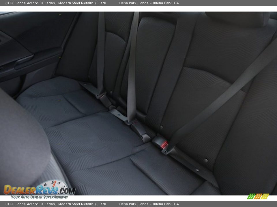 2014 Honda Accord LX Sedan Modern Steel Metallic / Black Photo #14
