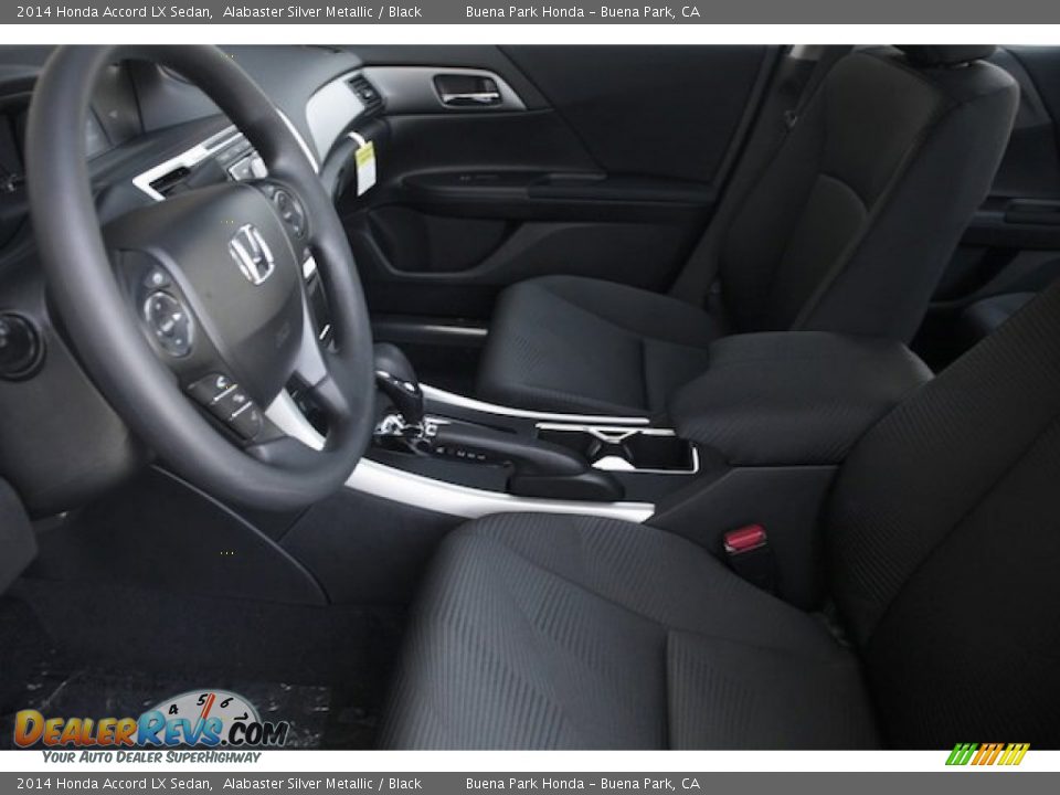 2014 Honda Accord LX Sedan Alabaster Silver Metallic / Black Photo #9