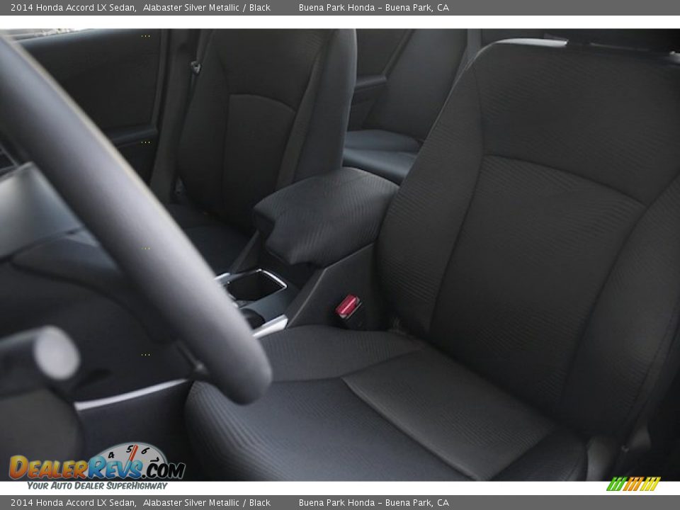 2014 Honda Accord LX Sedan Alabaster Silver Metallic / Black Photo #11