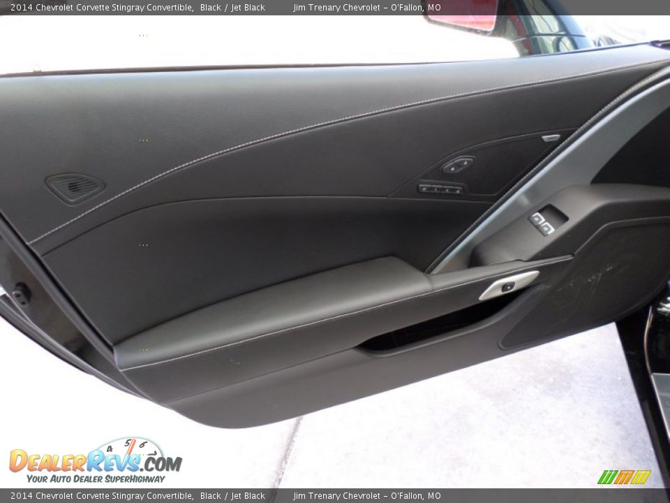 2014 Chevrolet Corvette Stingray Convertible Black / Jet Black Photo #23