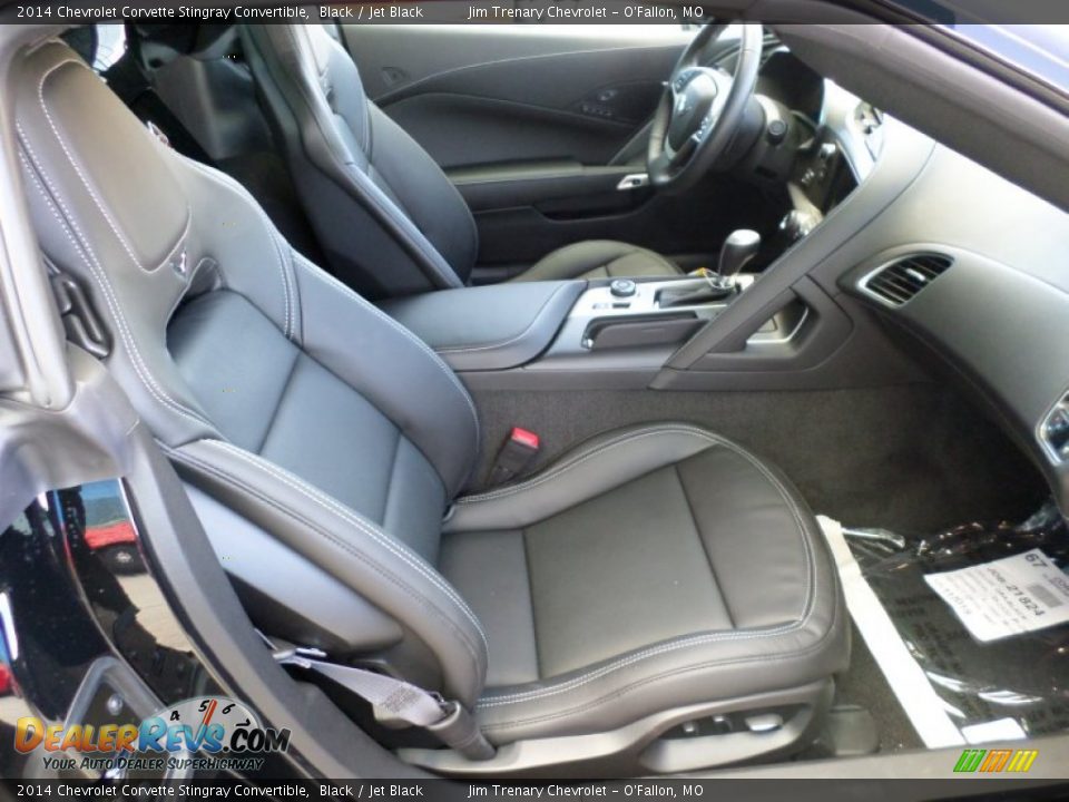 Front Seat of 2014 Chevrolet Corvette Stingray Convertible Photo #25