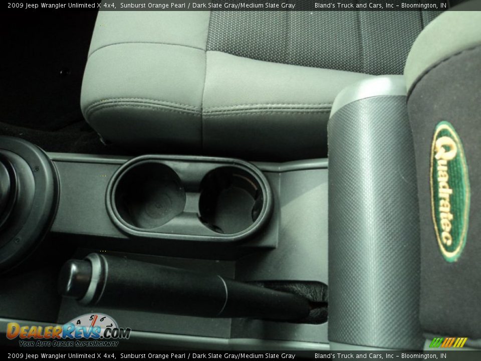2009 Jeep Wrangler Unlimited X 4x4 Sunburst Orange Pearl / Dark Slate Gray/Medium Slate Gray Photo #14