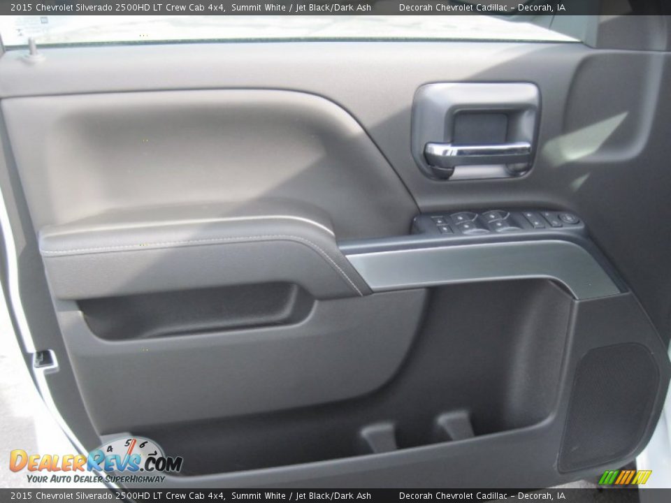 2015 Chevrolet Silverado 2500HD LT Crew Cab 4x4 Summit White / Jet Black/Dark Ash Photo #9