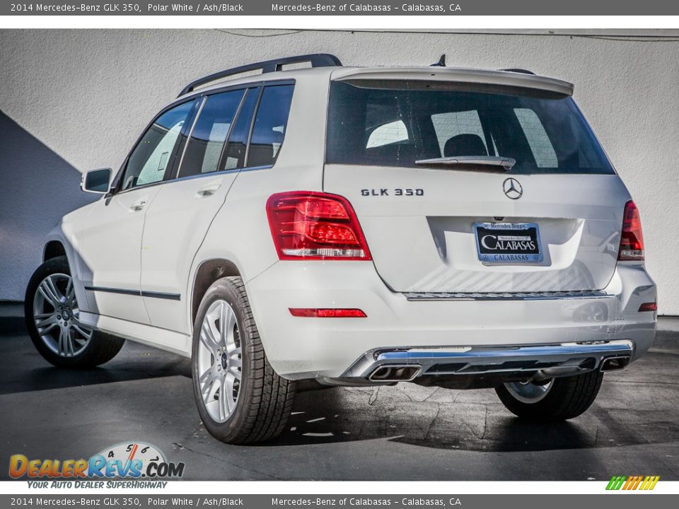 2014 Mercedes-Benz GLK 350 Polar White / Ash/Black Photo #2