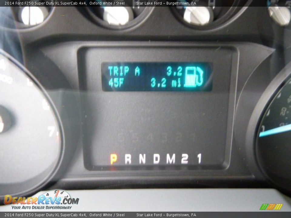 2014 Ford F250 Super Duty XL SuperCab 4x4 Oxford White / Steel Photo #19