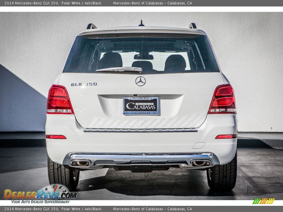 2014 Mercedes-Benz GLK 350 Polar White / Ash/Black Photo #3