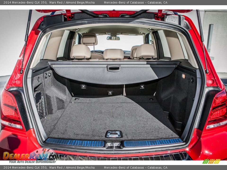 2014 Mercedes-Benz GLK 350 Mars Red / Almond Beige/Mocha Photo #4