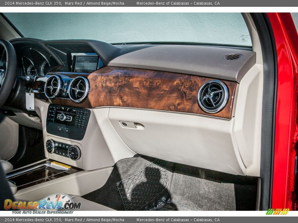 2014 Mercedes-Benz GLK 350 Mars Red / Almond Beige/Mocha Photo #8
