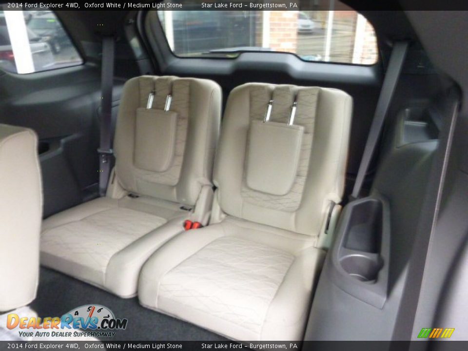 Rear Seat of 2014 Ford Explorer 4WD Photo #11
