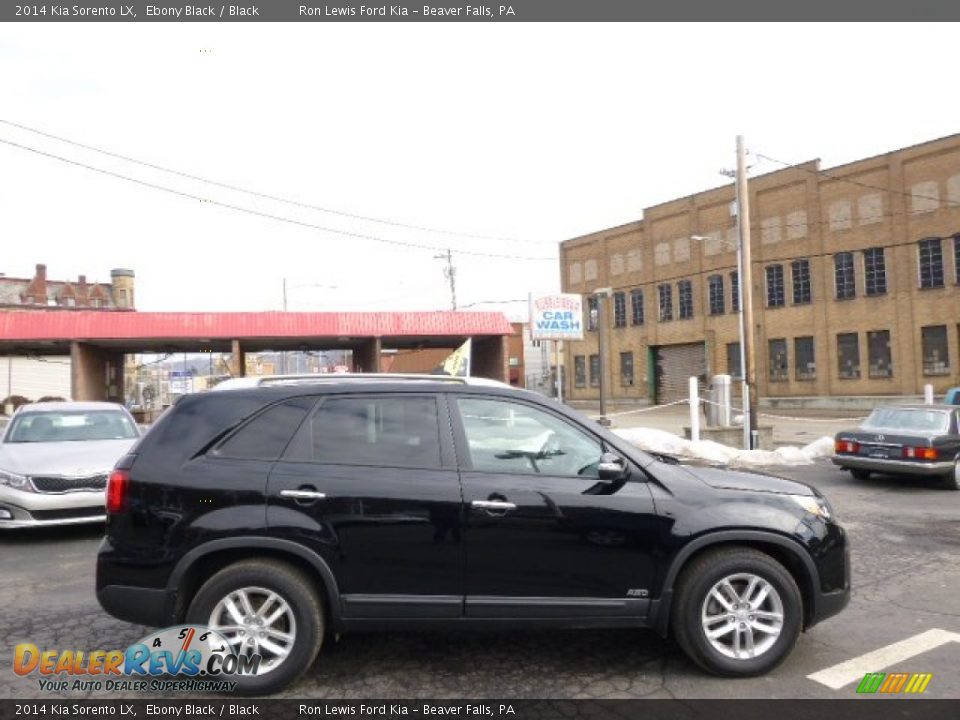 2014 Kia Sorento LX Ebony Black / Black Photo #1