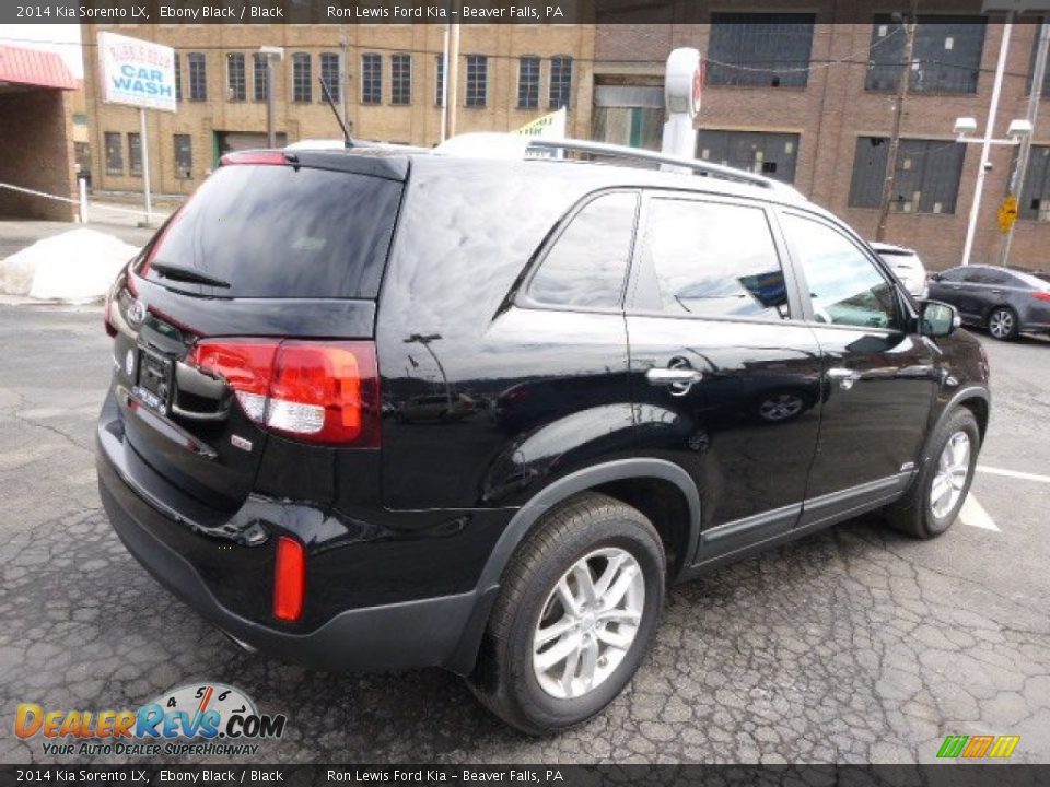 2014 Kia Sorento LX Ebony Black / Black Photo #8