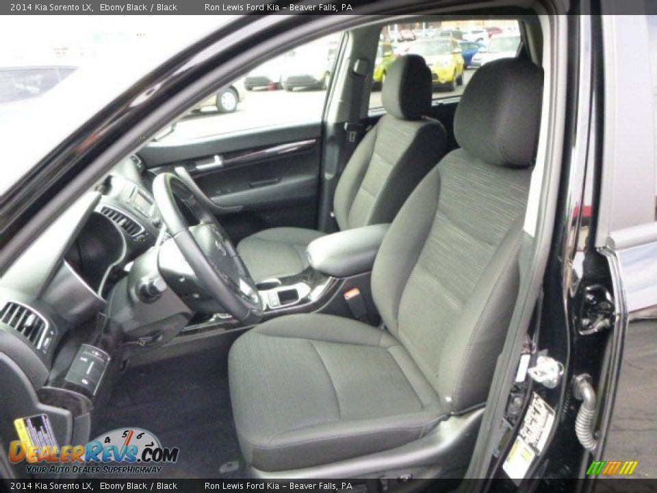 2014 Kia Sorento LX Ebony Black / Black Photo #10