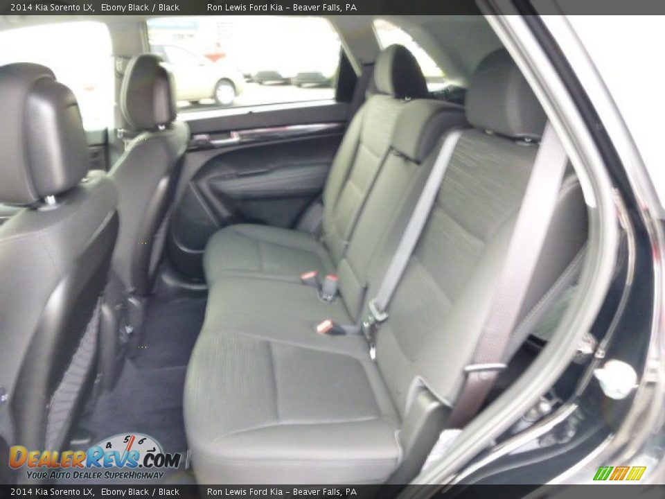 2014 Kia Sorento LX Ebony Black / Black Photo #11