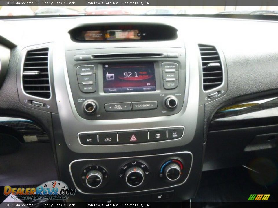 2014 Kia Sorento LX Ebony Black / Black Photo #15