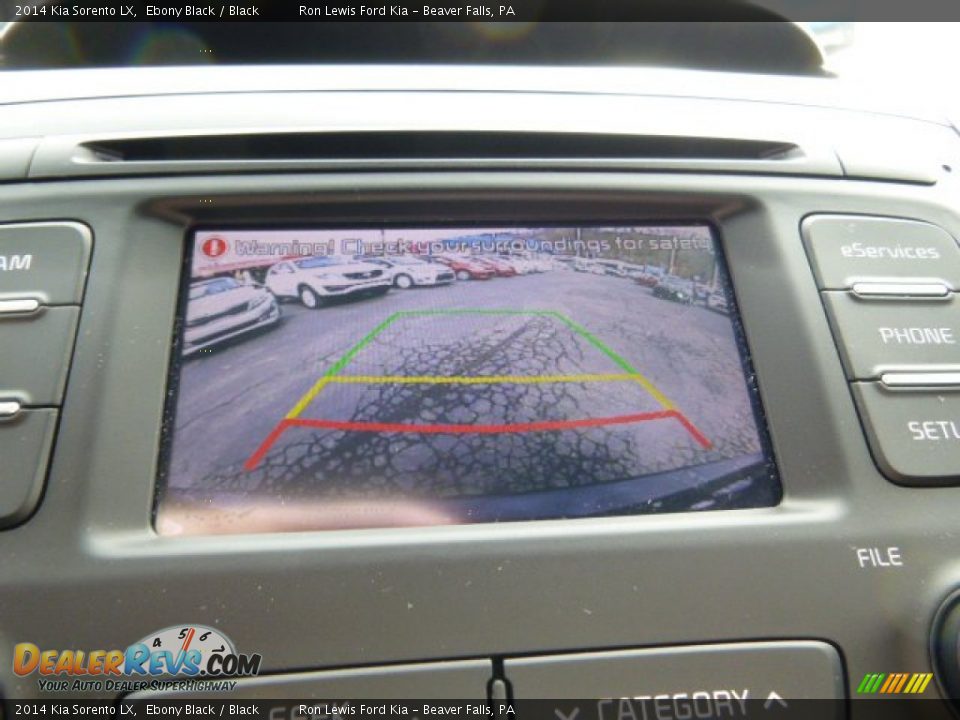 2014 Kia Sorento LX Ebony Black / Black Photo #16