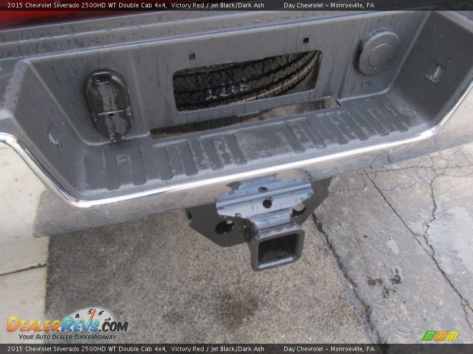 2015 Chevrolet Silverado 2500HD WT Double Cab 4x4 Victory Red / Jet Black/Dark Ash Photo #6