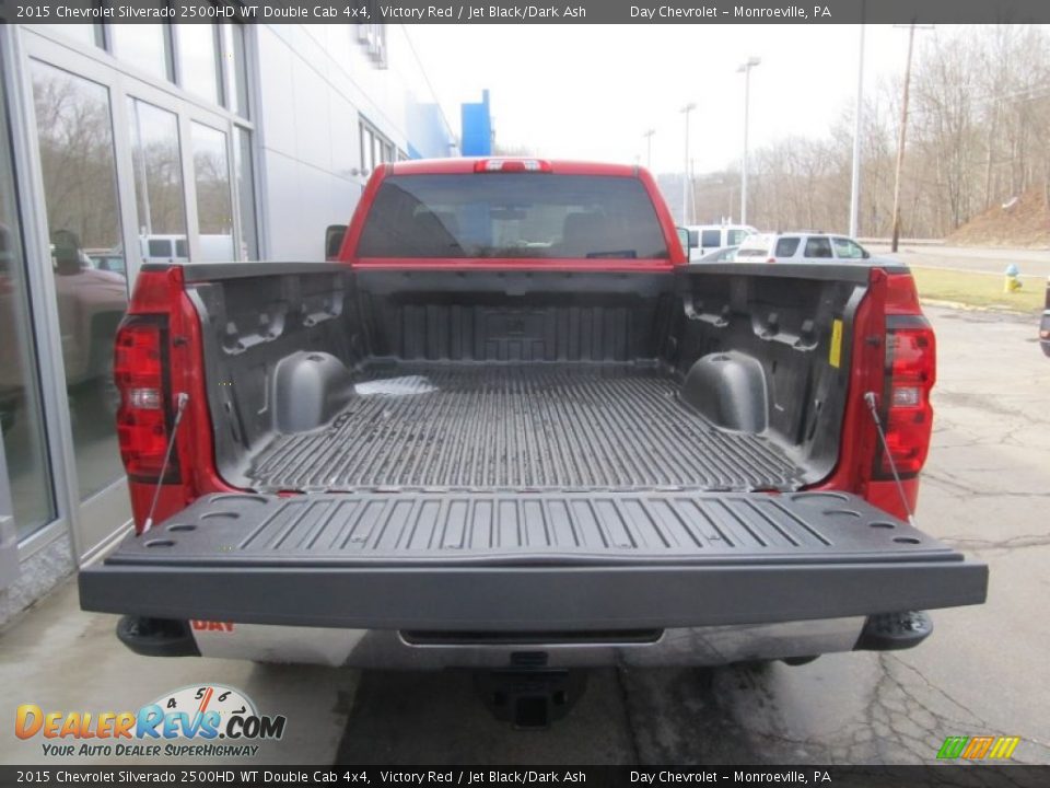 2015 Chevrolet Silverado 2500HD WT Double Cab 4x4 Victory Red / Jet Black/Dark Ash Photo #7