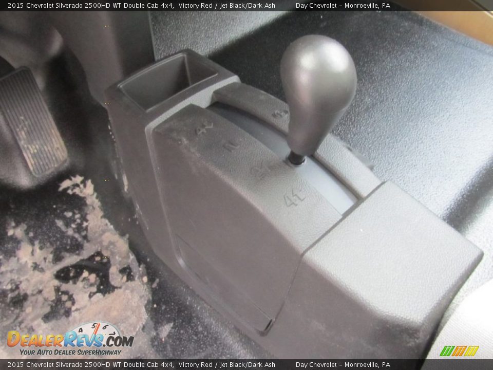 2015 Chevrolet Silverado 2500HD WT Double Cab 4x4 Victory Red / Jet Black/Dark Ash Photo #16