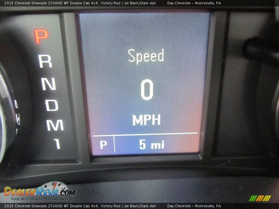 2015 Chevrolet Silverado 2500HD WT Double Cab 4x4 Victory Red / Jet Black/Dark Ash Photo #20