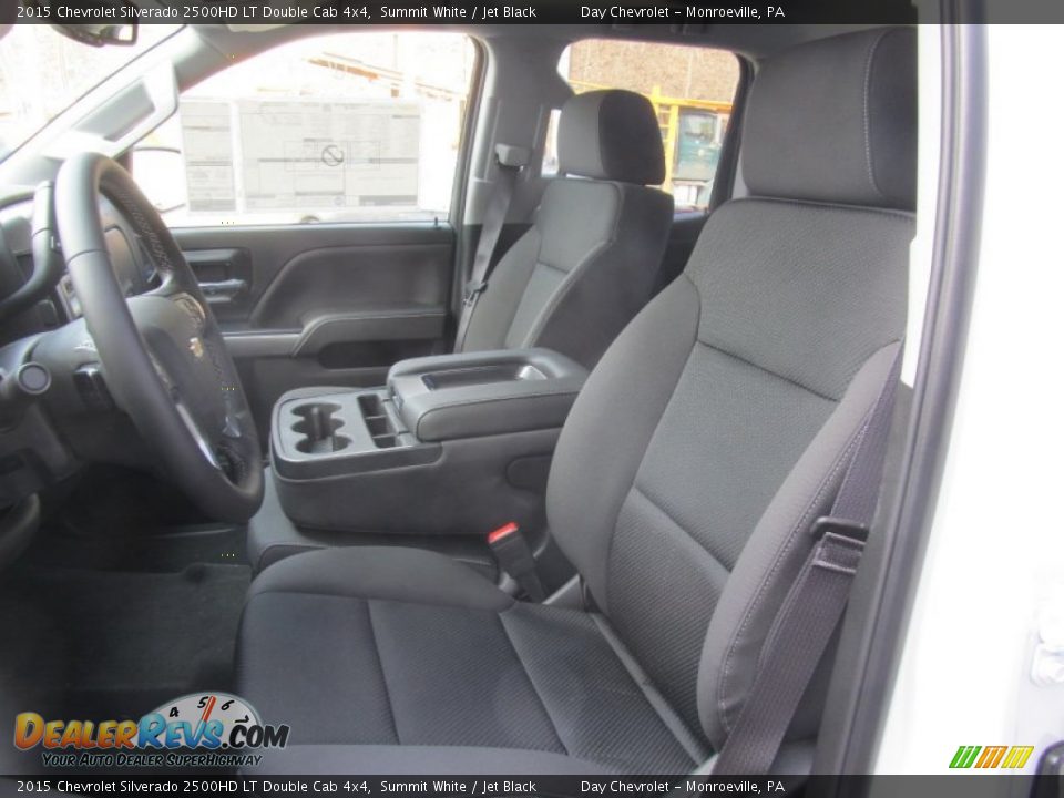 2015 Chevrolet Silverado 2500HD LT Double Cab 4x4 Summit White / Jet Black Photo #12