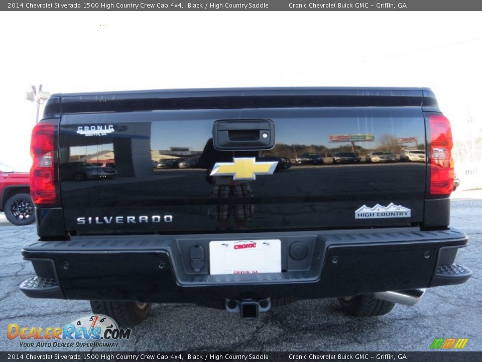 2014 Chevrolet Silverado 1500 High Country Crew Cab 4x4 Black / High Country Saddle Photo #6