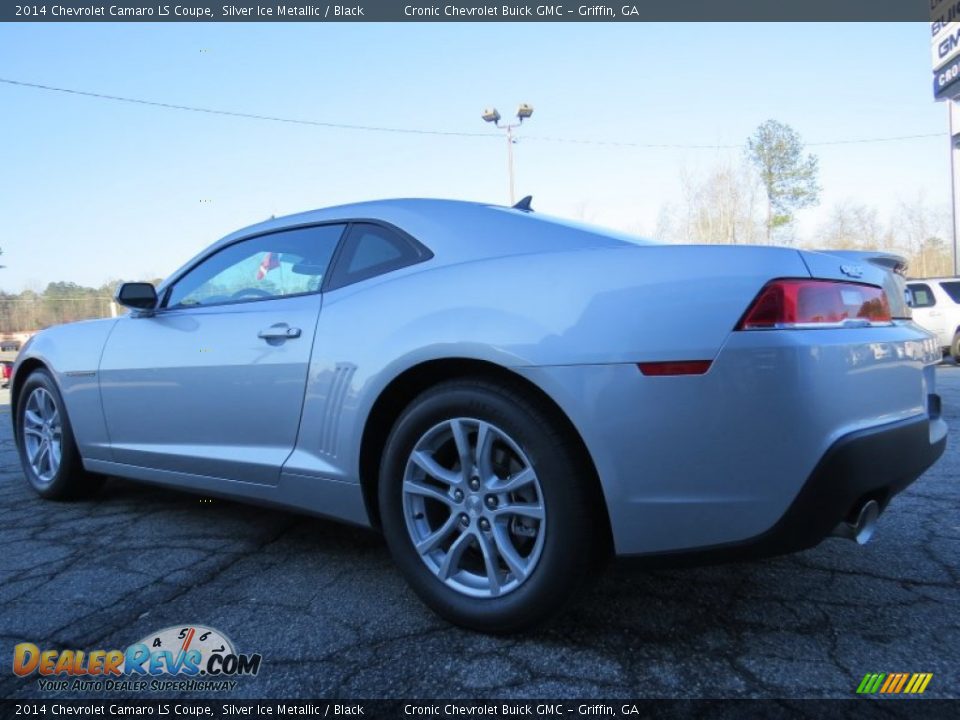 2014 Chevrolet Camaro LS Coupe Silver Ice Metallic / Black Photo #5