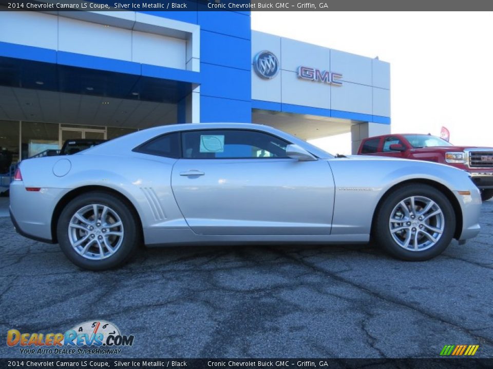 2014 Chevrolet Camaro LS Coupe Silver Ice Metallic / Black Photo #8